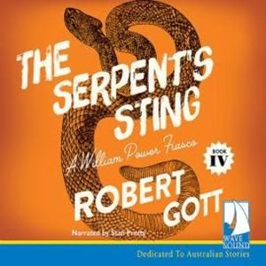 The Serpent's Sting – okładka audiobooka, autor Robert Gott