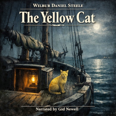 The Yellow Cat – omslag til lydbogen af Wilbur Daniel Steele