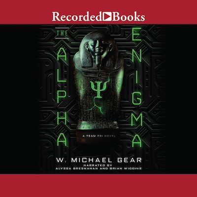 The Alpha Enigma – omslag til lydbogen af W. Michael Gear