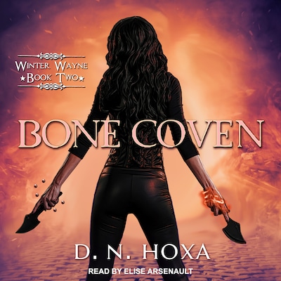 Bone Coven – omslag til lydbogen af D.N. Hoxa