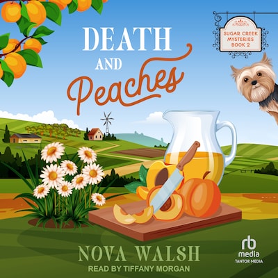 Death and Peaches – omslag til lydbogen af Nova Walsh