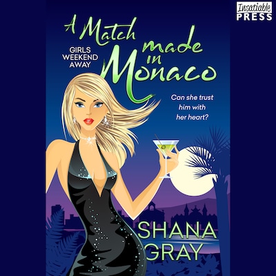A Match Made in Monaco – omslag till ljudboken av Shana Gray