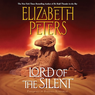 Lord of the Silent – omslag til lydbogen af Elizabeth Peters