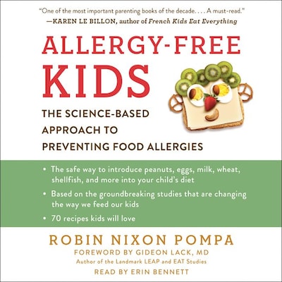 Allergy-Free Kids – omslag til lydbogen af Robin Nixon Pompa