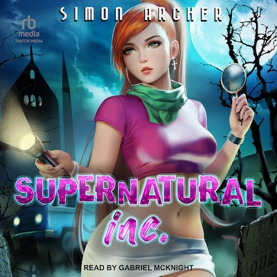 Supernatural Inc. – omslag til lydbogen af Simon Archer