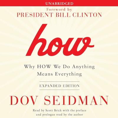 How – omslag til lydbogen af Dov Seidman