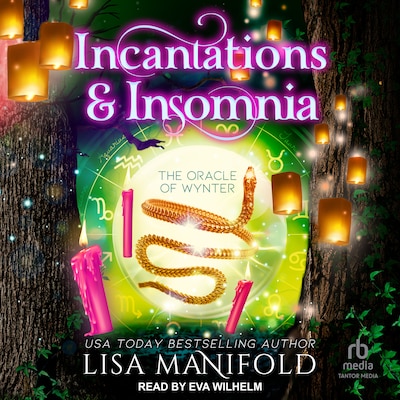 Incantations & Insomnia – omslag til lydbogen af Lisa Manifold