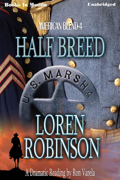 Half Breed – omslag til lydbogen af Loren Robinson