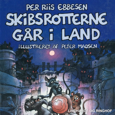 Skibsrotterne går i land – omslag til lydbogen af Per Riis Ebbesen