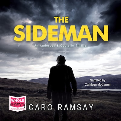 The Sideman – omslag til lydbogen af Caro Ramsay