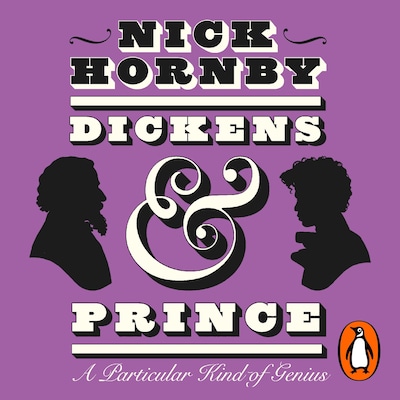 Dickens and Prince – omslag til lydbogen af Nick Hornby