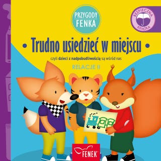 Przygody Fenka. Trudno usiedzieć w miejscu – okładka audiobooka, autor Dominika Gałka