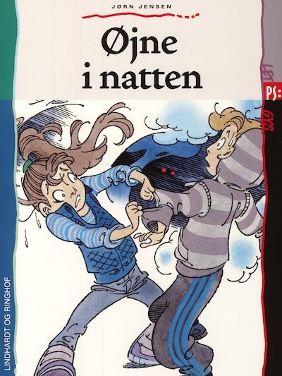 Øjne i natten – omslag til lydbogen af Jørn Jensen