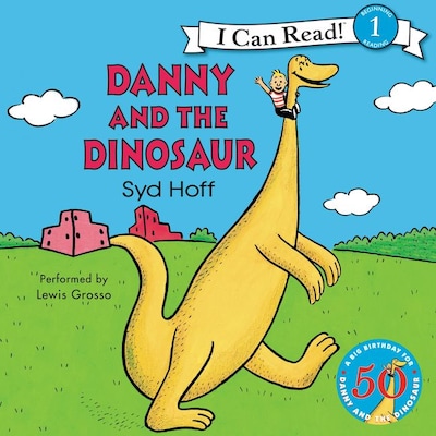 Danny and the Dinosaur – omslag til lydbogen af Syd Hoff