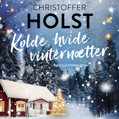 Kolde, hvide vinternætter – omslag til lydbogen af Christoffer Holst