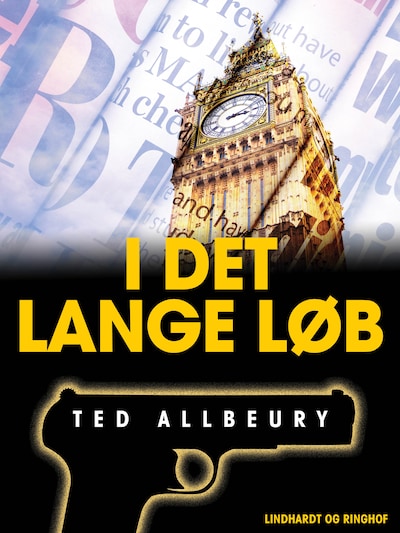 I det lange løb – omslag til lydbogen af Ted Allbeury