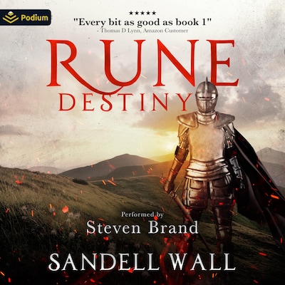 Rune Destiny – omslag til lydbogen af Sandell Wall