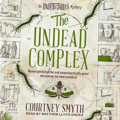 The Undead Complex – omslag til lydbogen af Courtney Smyth