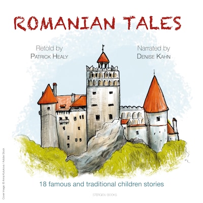 Romanian Tales – omslag van het luisterboek van Patrick Healy