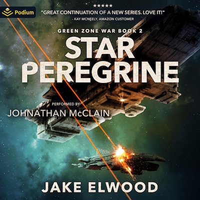 Star Peregrine – omslag til lydbogen af Jake Elwood