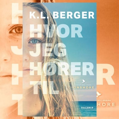 Onshore #1: Hvor jeg hører til – omslag til lydbogen af K. L. Berger