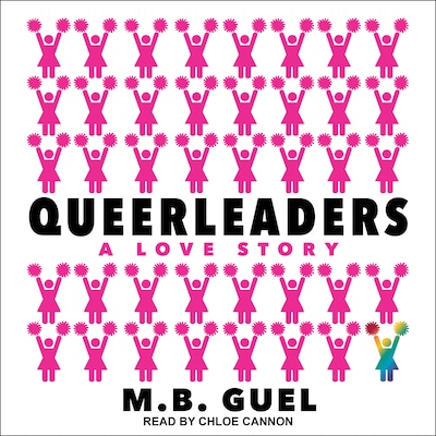 Queerleaders – omslag til lydbogen af M.B. Guel