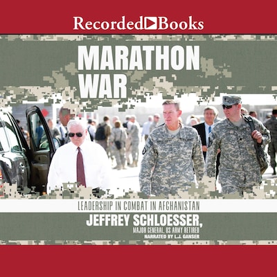 Marathon War – omslag til lydbogen af Jeffrey Schloesser