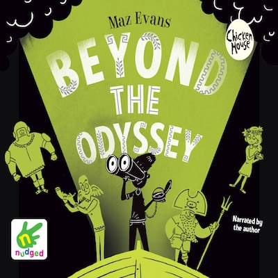 Beyond the Odyssey – omslag til lydbogen af Maz Evans