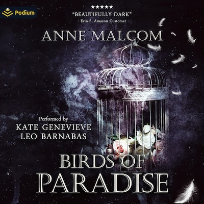 Birds of Paradise – omslag til lydbogen af Anne Malcom