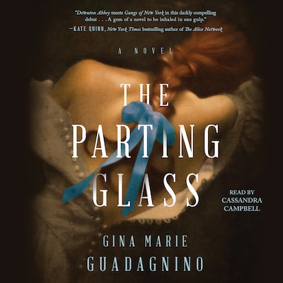 The Parting Glass – omslag til lydbogen af Gina Marie Guadagnino