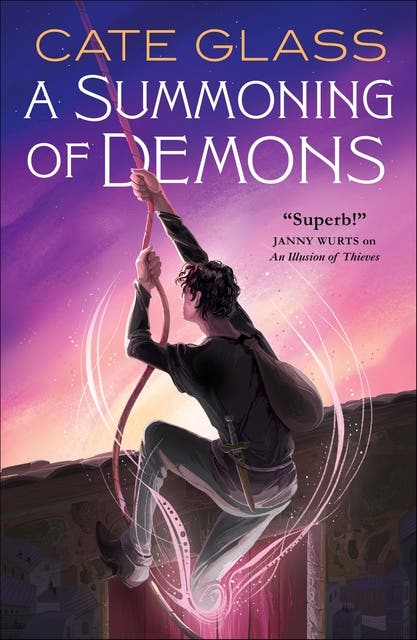 A Summoning of Demons – omslag til lydbogen af Cate Glass