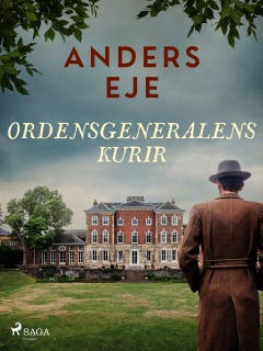 Ordensgeneralens kurir – omslag till ljudboken av Anders Eje