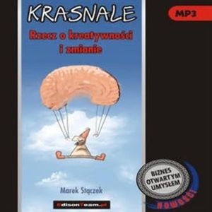 Krasnale - rzecz o kreatywności i zmianie – okładka audiobooka, autor Marek Strączek
