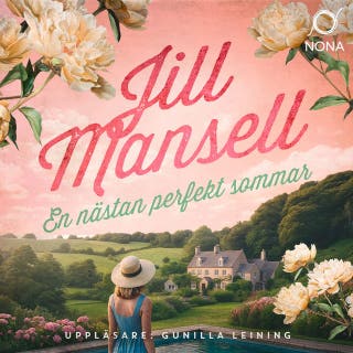 En nästan perfekt sommar – omslag till ljudboken av Jill Mansell
