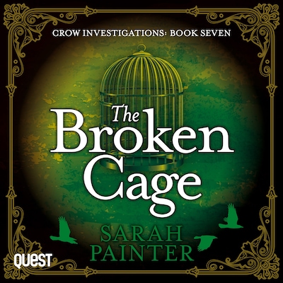 The Broken Cage – omslag til lydbogen af Sarah Painter