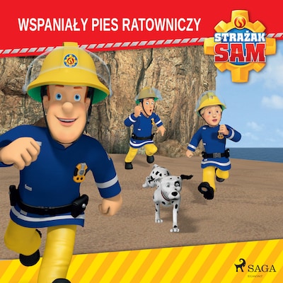 Strażak Sam - Wspaniały pies ratowniczy – okładka audiobooka, autor Mattel