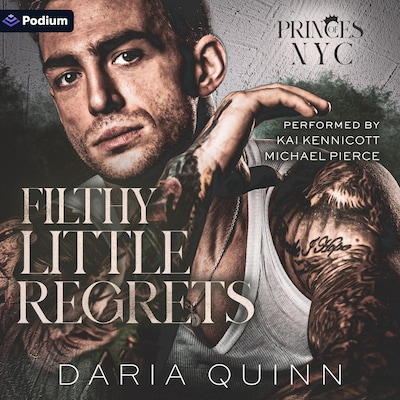 Filthy Little Regrets – omslag til lydbogen af Daria Quinn