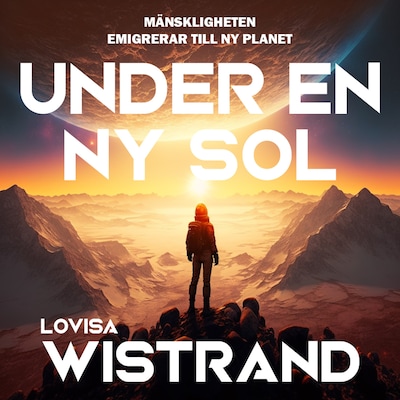 Under en ny sol – omslag till ljudboken av Lovisa Wistrand