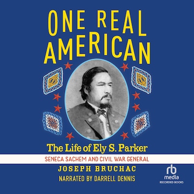 One Real American – omslag til lydbogen af Joseph Bruchac