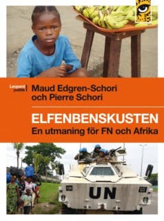 Elfenbenskusten – omslag till ljudboken av Maud Edgren-Schori,Pierre Schori