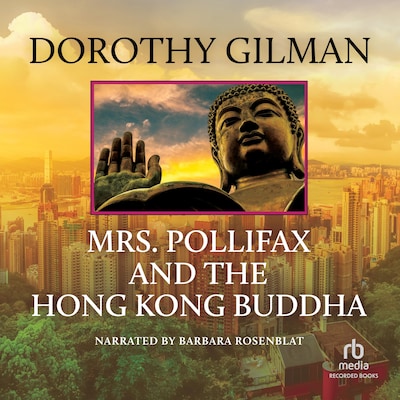Mrs. Pollifax and the Hong Kong Buddha – omslag til lydbogen af Dorothy Gilman