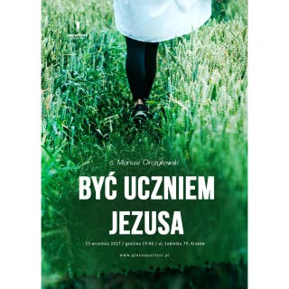 Być uczniem Jezusa – okładka audiobooka, autor Mariusz Orczykowski