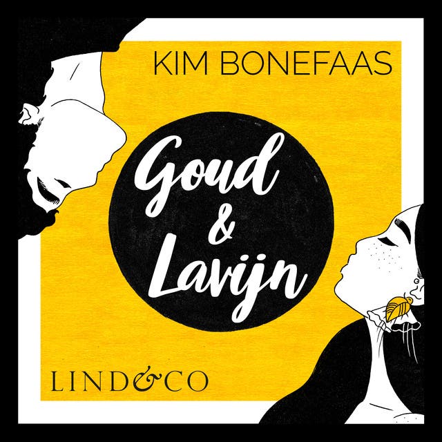 Goud en Lavijn – omslag van het luisterboek van Kim Bonefaas