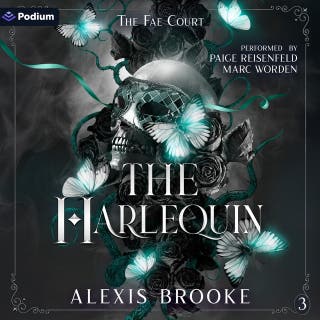 The Harlequin: The Fae Court, Book 3 – omslag till ljudboken av Alexis Brooke