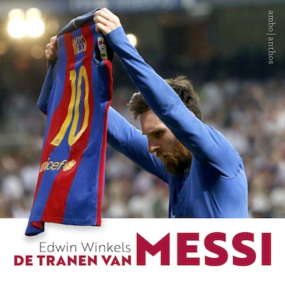 De tranen van Messi – omslag van het luisterboek van Edwin Winkels