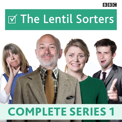 Lentil Sorters – omslag til lydbogen af Jack Bernhardt