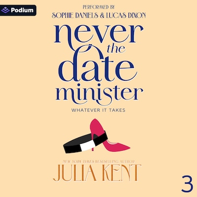 Never Date the Minister – omslag til lydbogen af Julia Kent