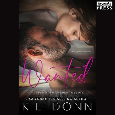 Wanted – okładka audiobooka, autor K.L. Donn