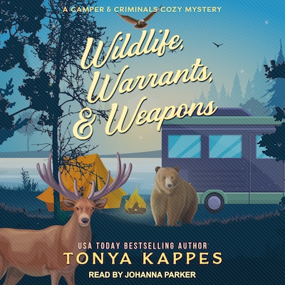 Wildlife, Warrants, & Weapons – omslag til lydbogen af Tonya Kappes