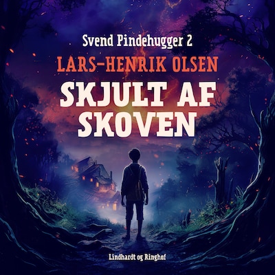 Skjult af skoven – omslag til lydbogen af Lars-Henrik Olsen